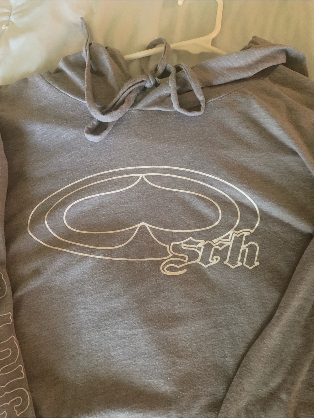 SRH  Gray Graphic Hoodie - Women's